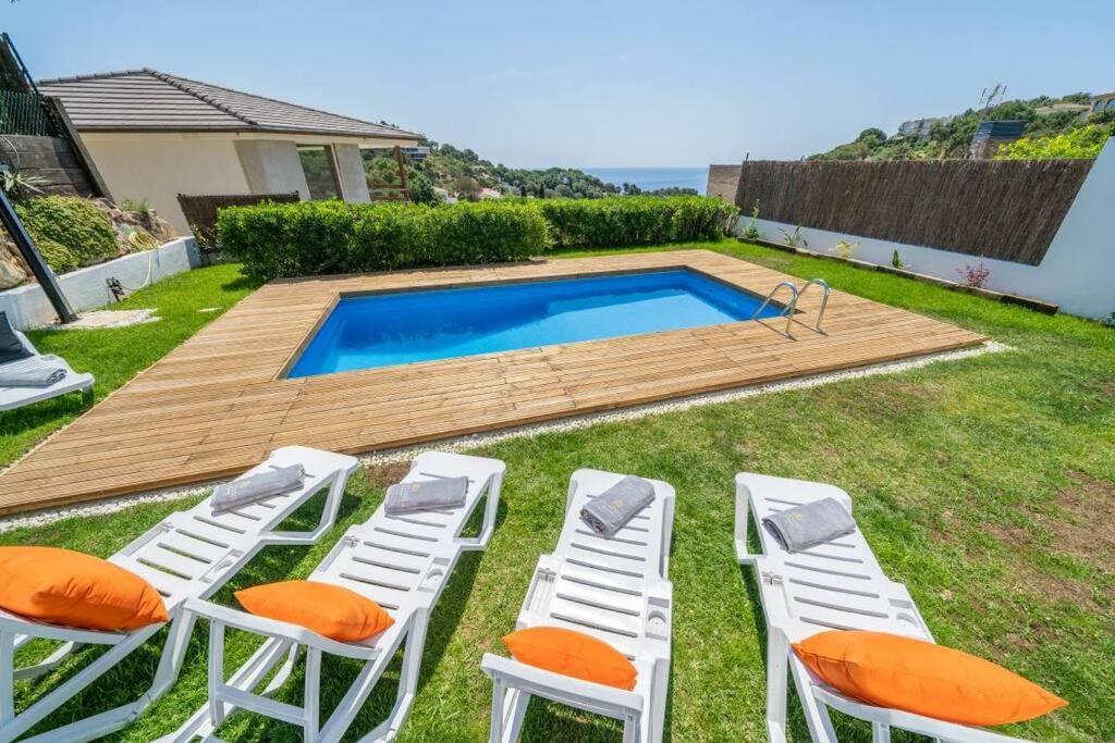 Lesal Villas Rentals, Villa Mar Azul, Tossa De Mar Bagian luar foto